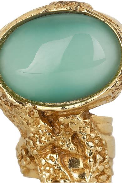 yves saint laurent arty gold plated glass ring|Best 25+ Deals for Yves Saint Laurent Arty Ring .